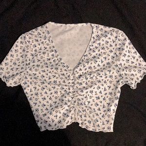 Floral Detailed Tee